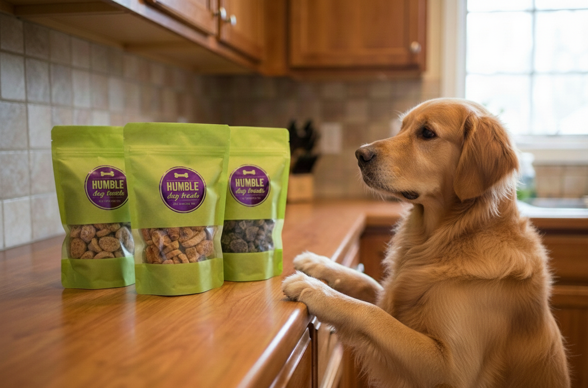 packaging dog counter