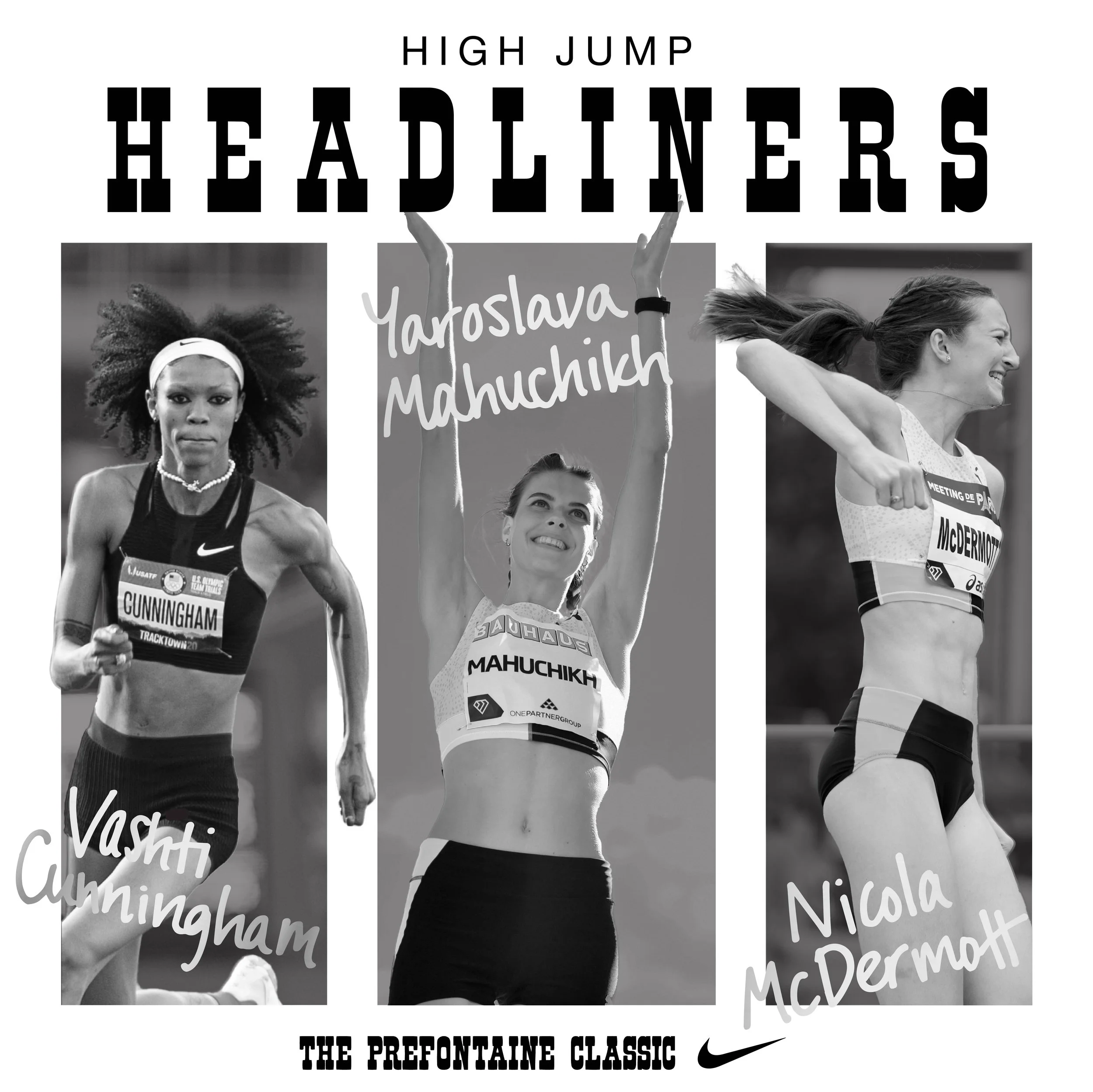 High Jump Headliners will flock to The Prefontaine Classic