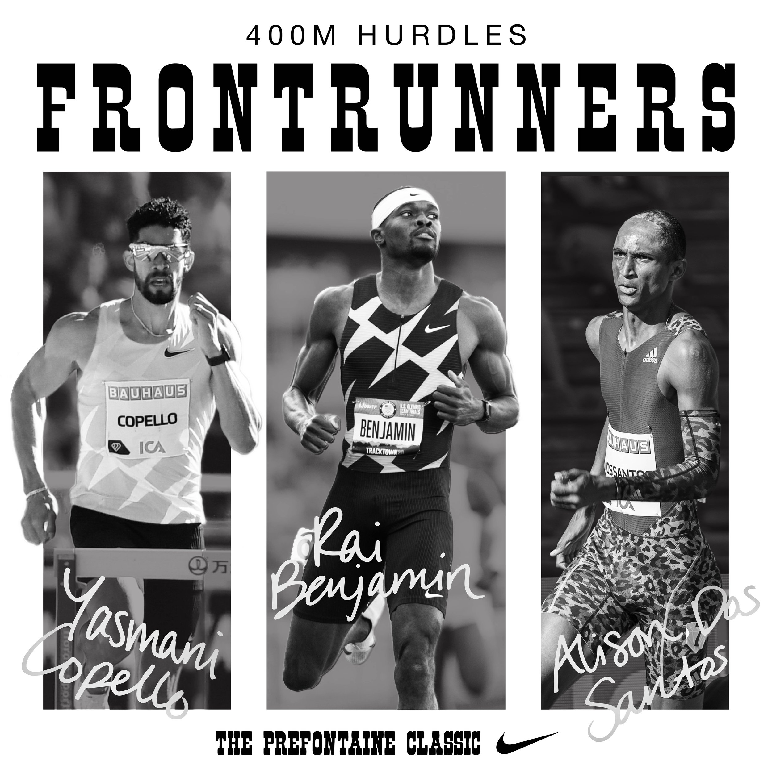 Six national record holders in Pre Classic 400m hurdles
