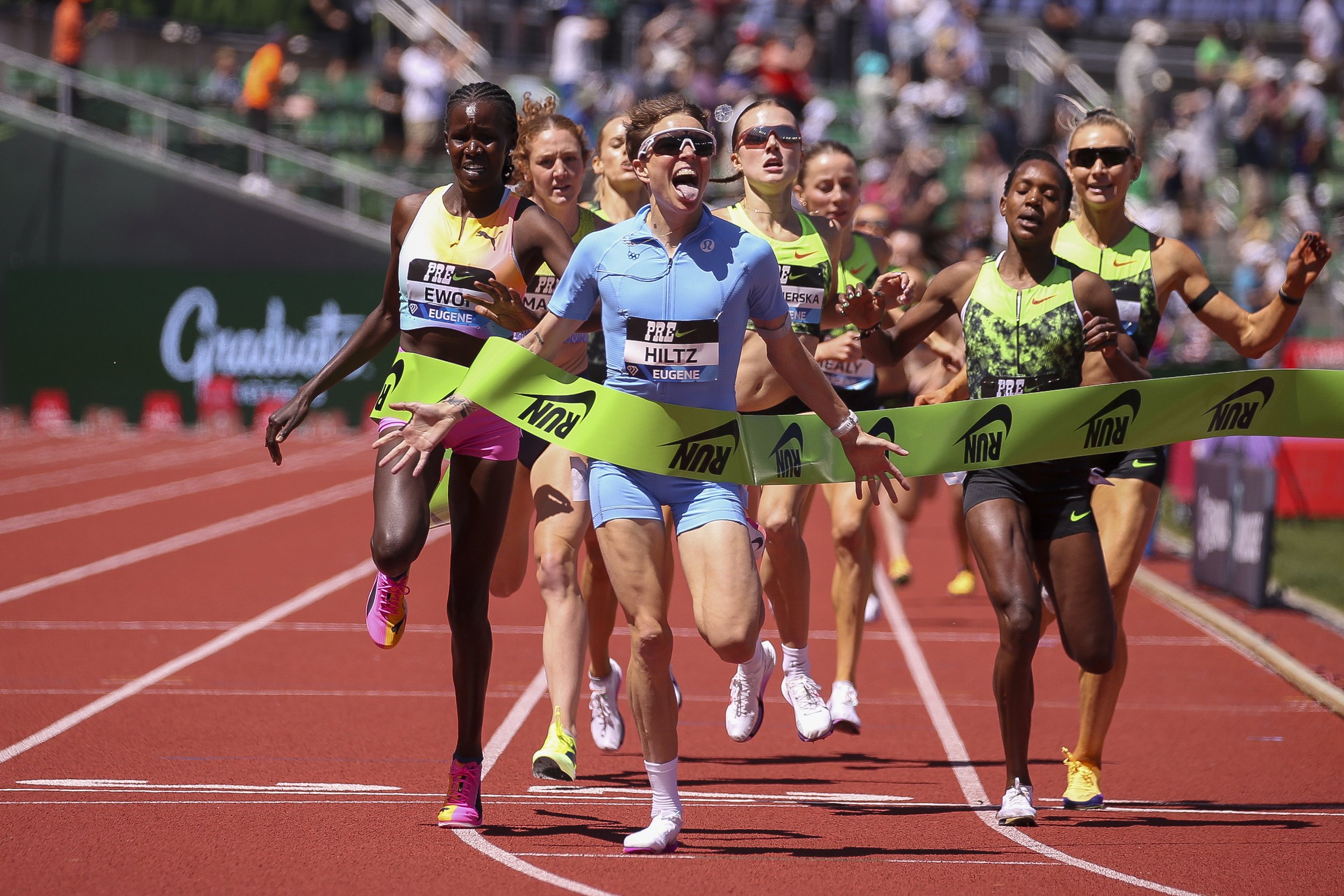 Hiltz, Myers Master the Miles at Prefontaine Classic