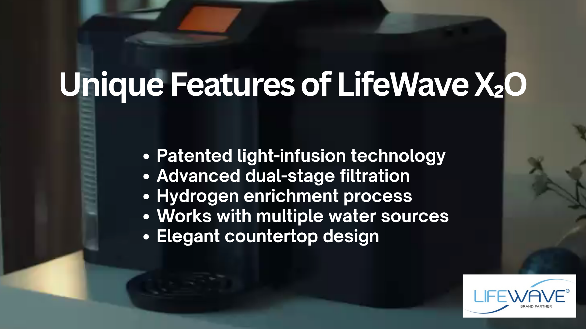 Benefits and features of X2O Water Machine