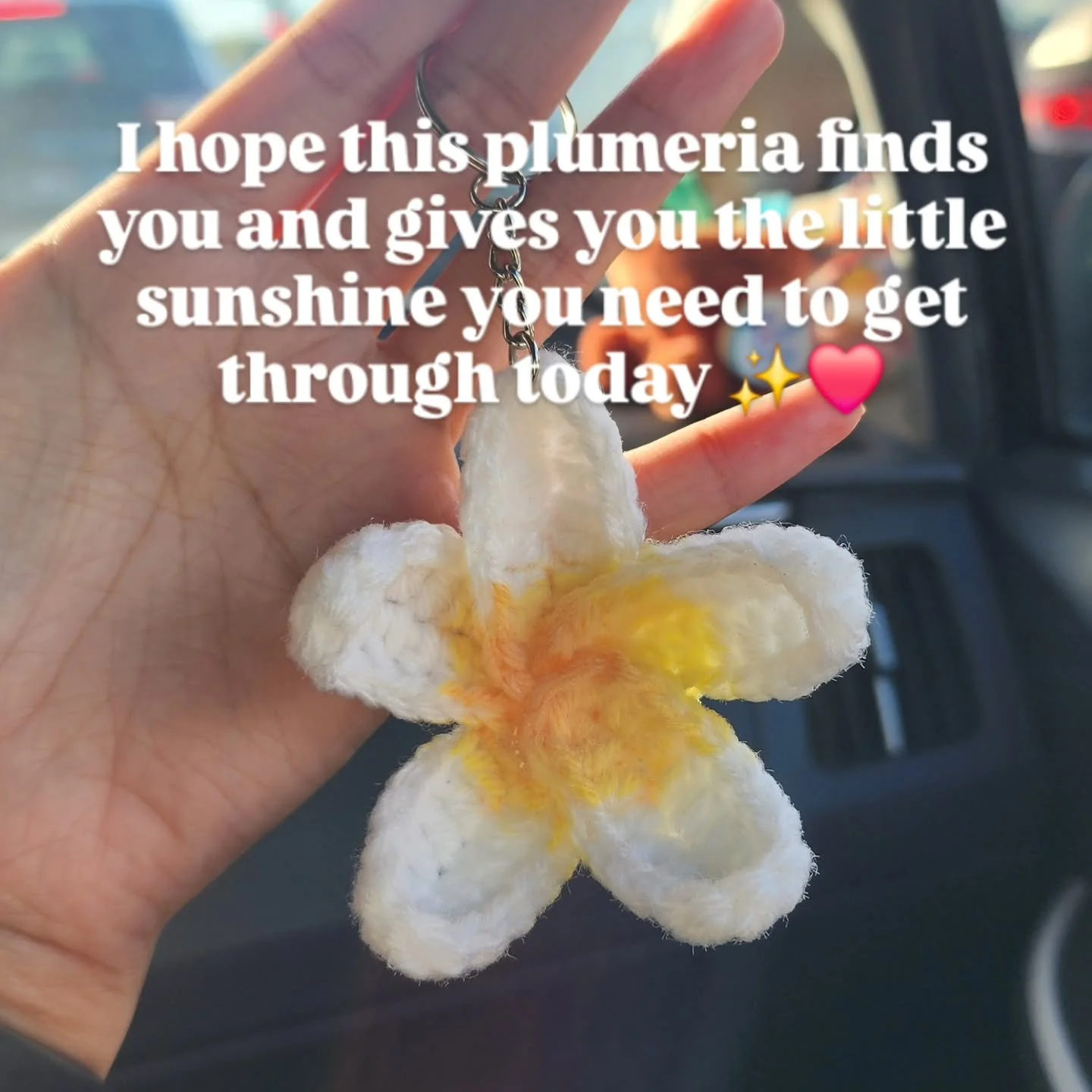 We need more positivity in the world right now. I hope you send this to someone who needs a little happiness ✨️🌱

#positivity #crochetplumeria #inspiration #crochetflower