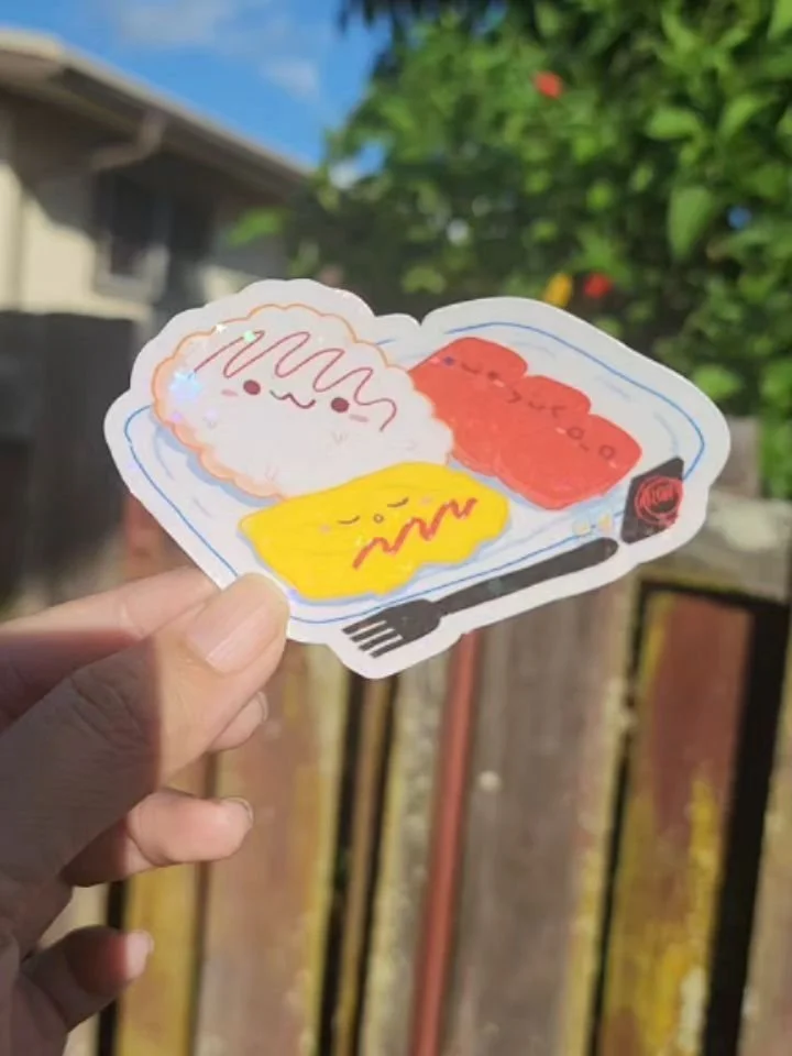 Another one ✨️🎉

Reminder that these stickers are available in the shop now :) 

Nothing special, just promoting my own stickers again 😆

#stickers #hawaiistickers ##madeinhawaii