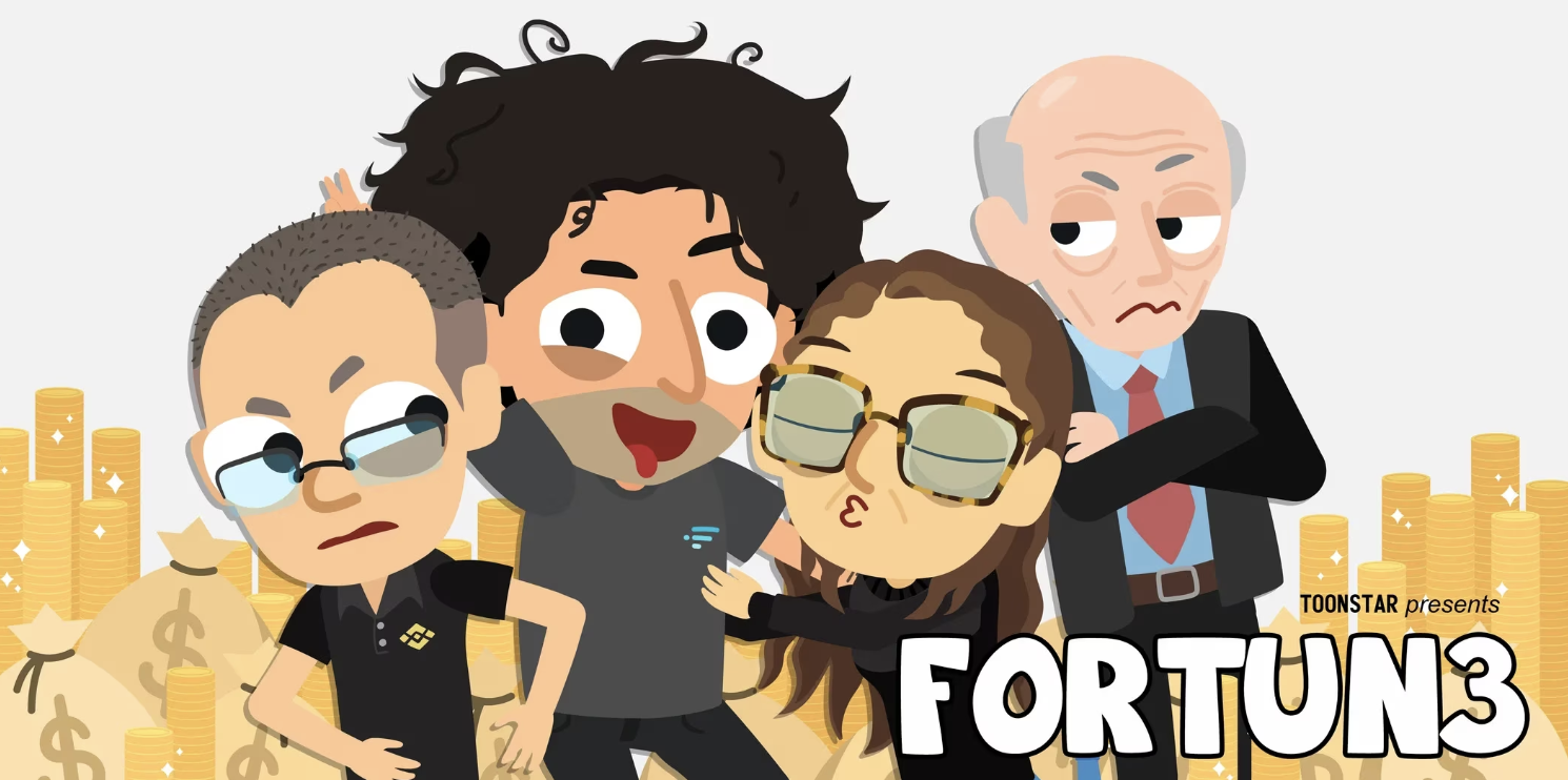 FORTUN3: An Animated Series That Rags on Tech/Crypto Bros