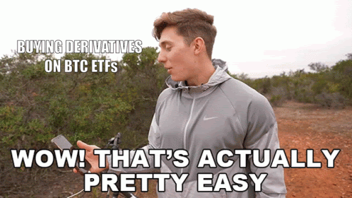 Innovation in the BTC ETF Space...