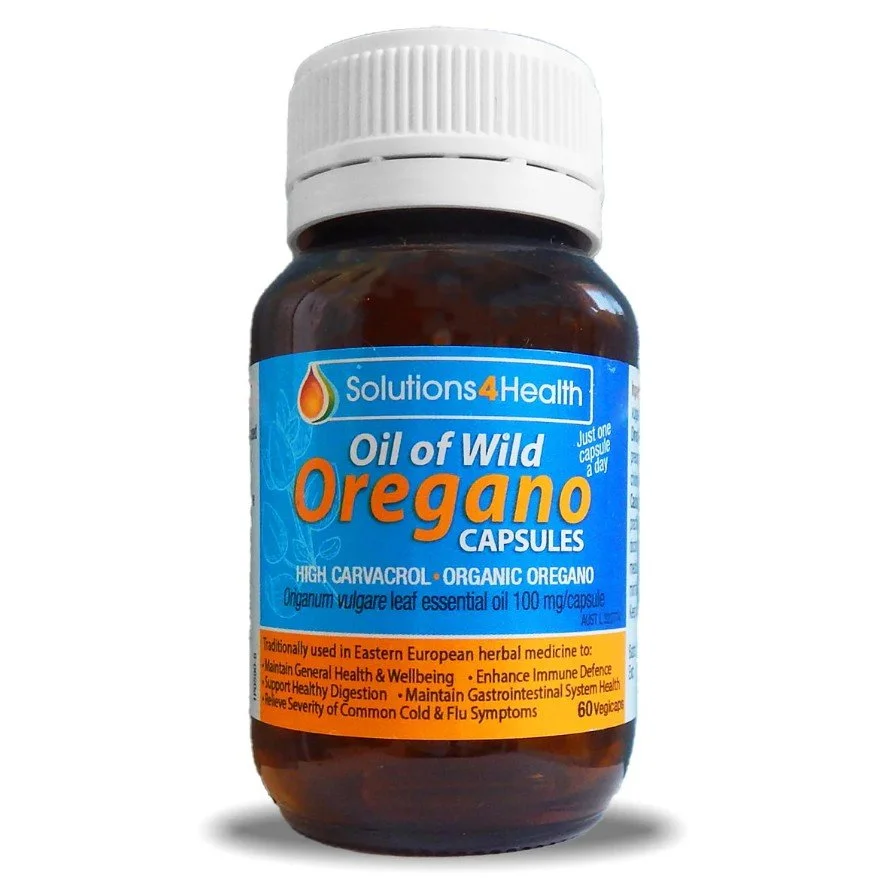 Solutions4Health Oil Of Wild Oregano Capsules