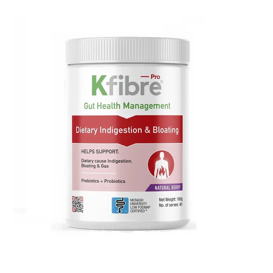 K Fibre - Dietary Indigestion & Bloating Natural Berry - 160g