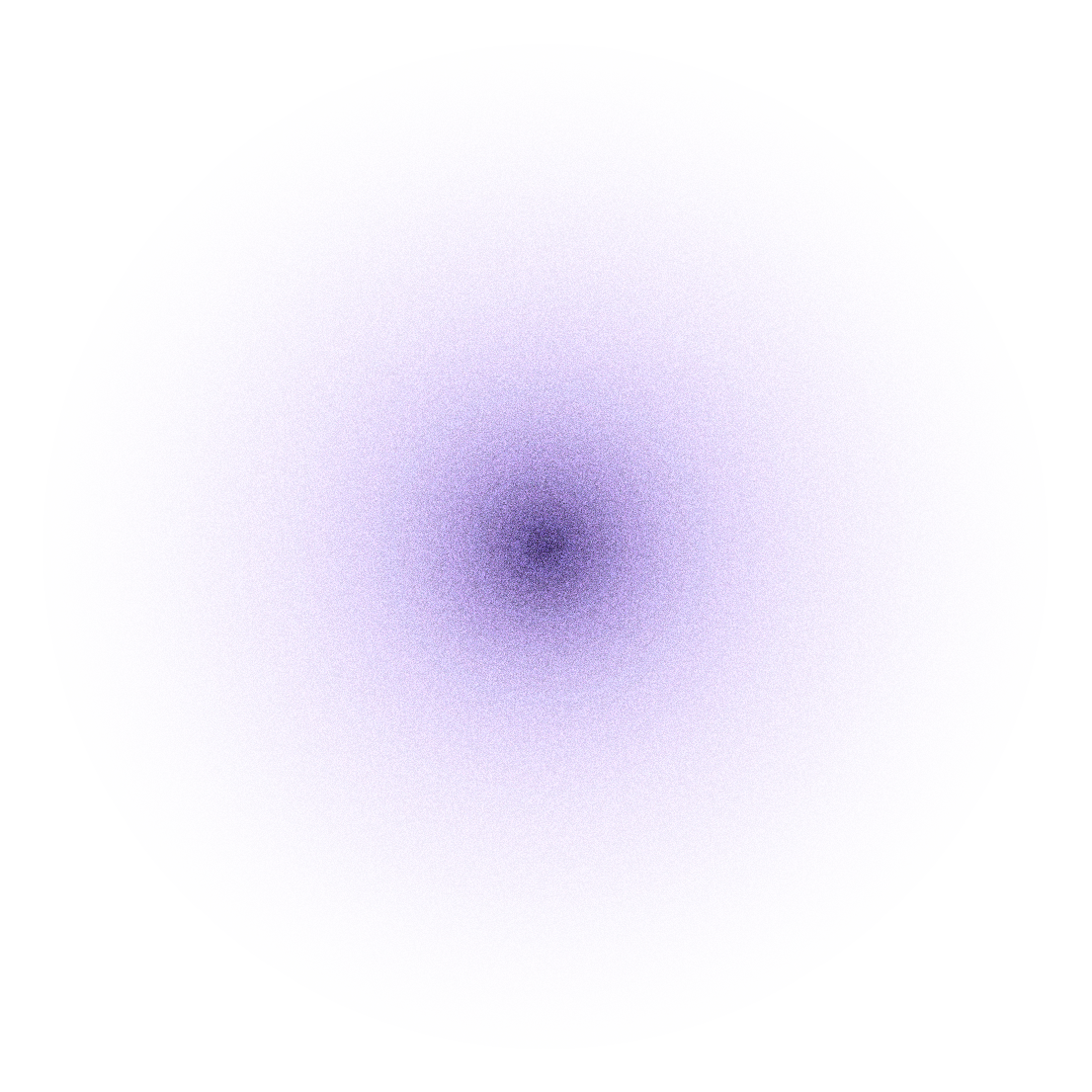 Close-up of a purple LED light bulb emitting a soft glow.