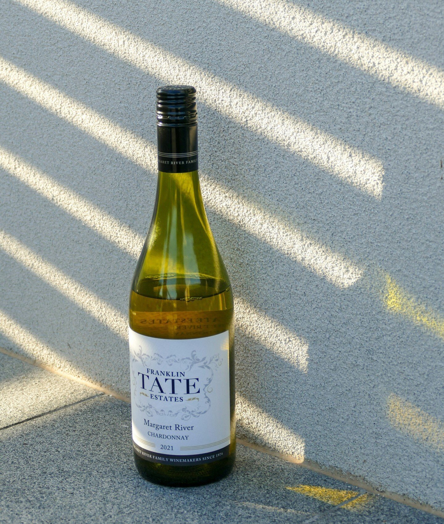 Franklin Tate Estate Chardonnay has a creamy texture of white peach and nectarine, with melon cashews, hints of spice all complimented by the balanced acidity.