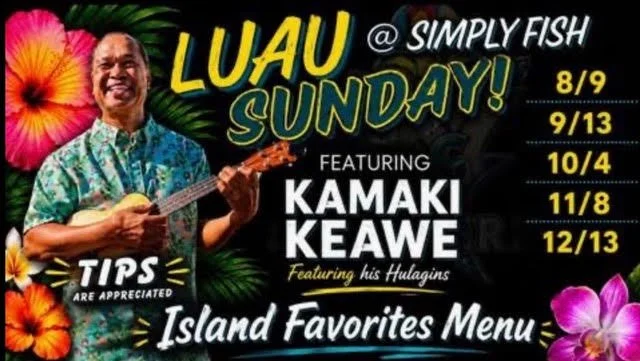 Kamaki Keawe Luau Sundays
