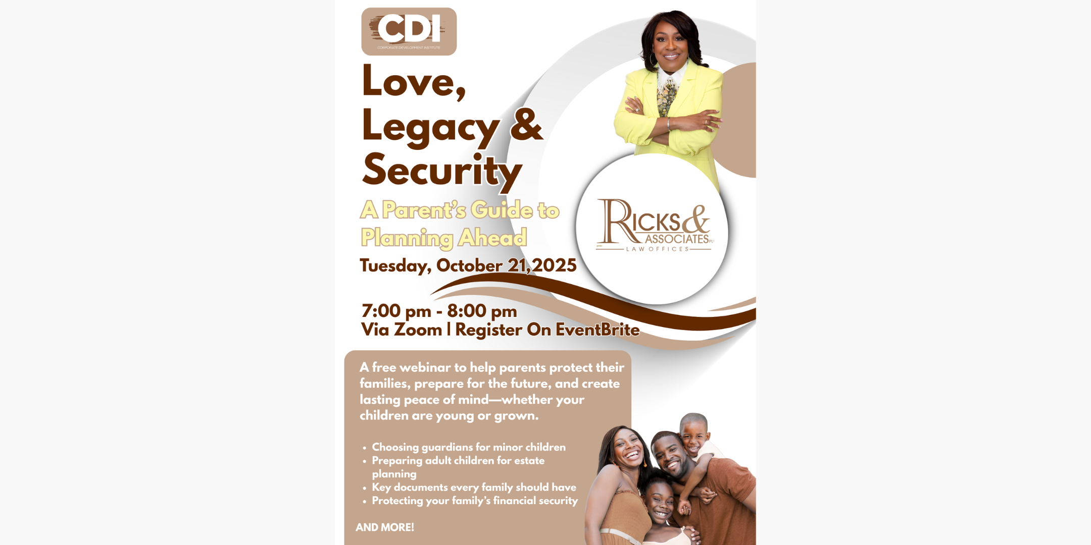 Love, Legacy, & Security: A Parent's Guide to Planning Ahead