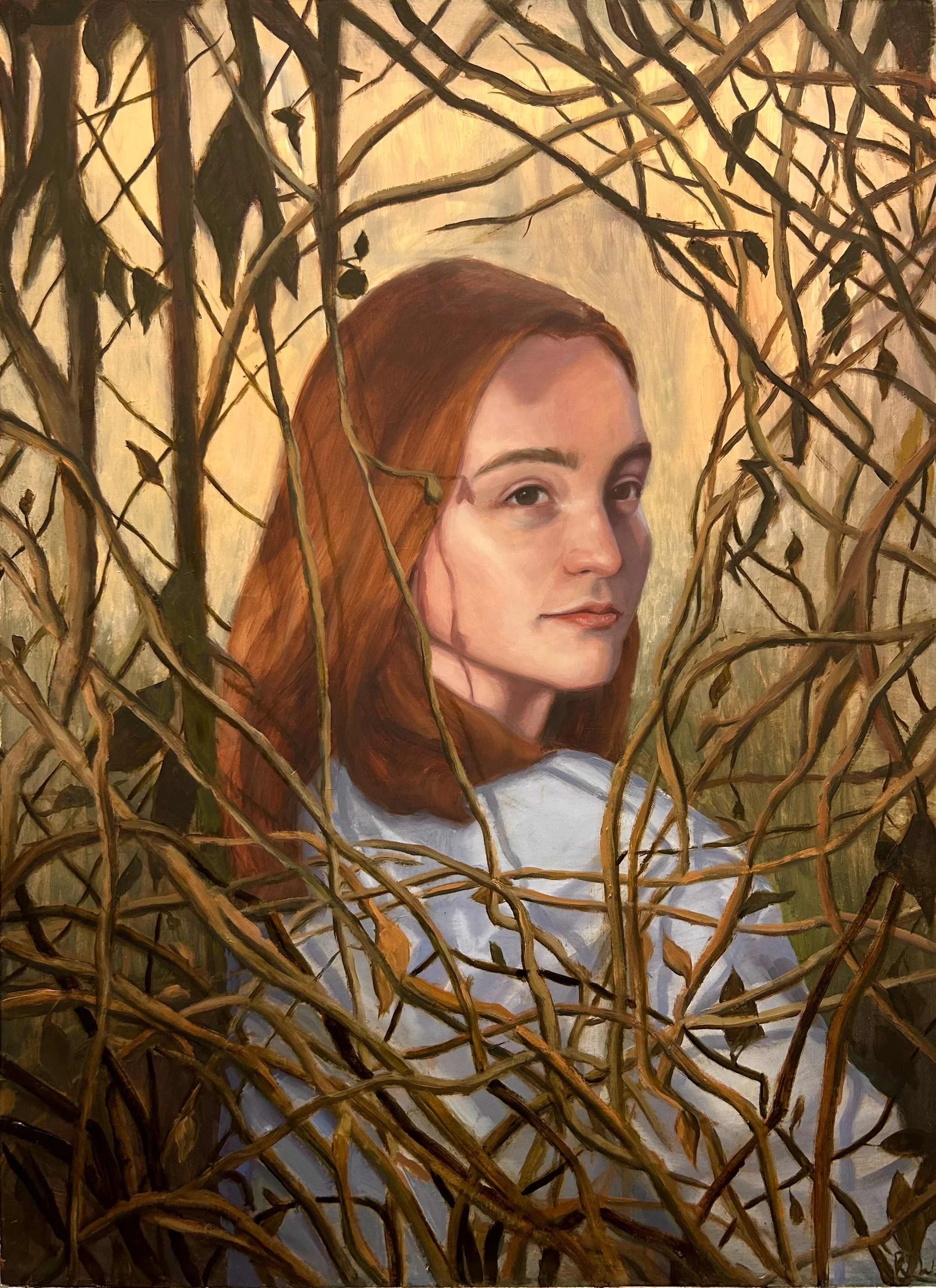 “Poster Child” 24inx30in Oil on Panel 