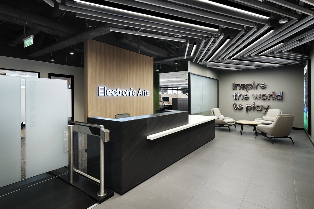 Scoring a project completion for EA Sports office in KL Mint Building