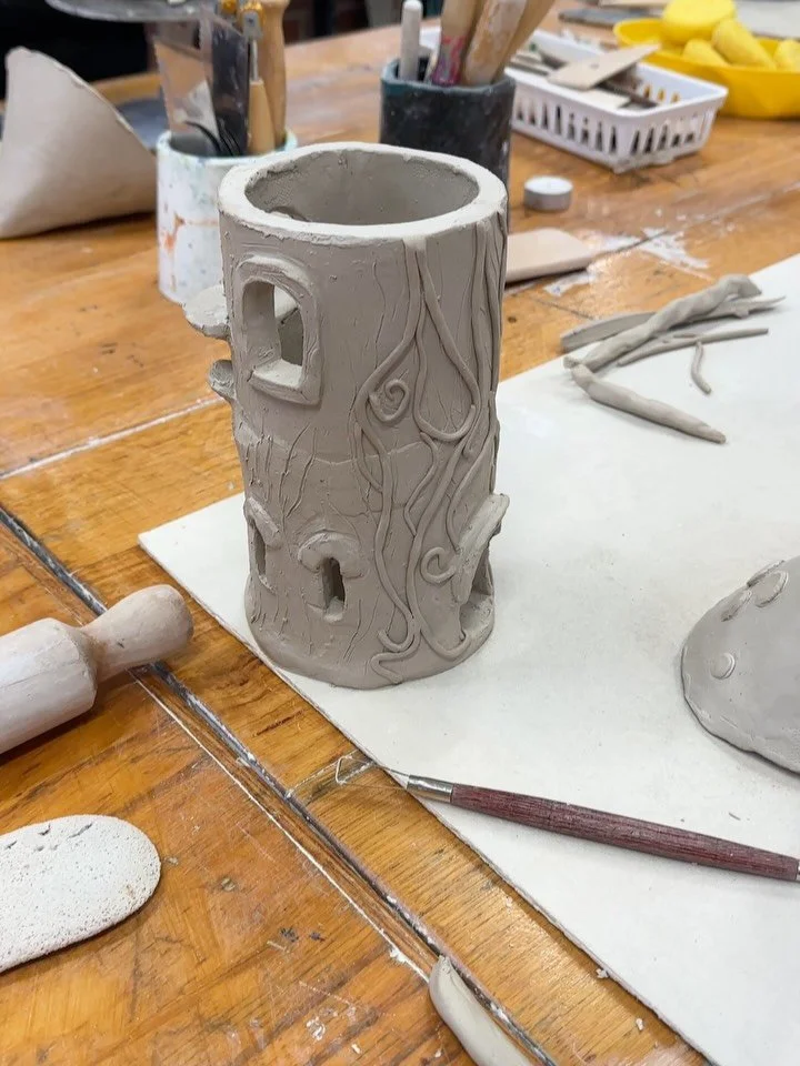 My Whimsical Wizard Tower workshop students created absolute magic over these past two Sundays! In just 4 hours, a lot of them having had no pottery experience before or not touched clay in years, my students made absolute masterpieces. I couldn&rsqu