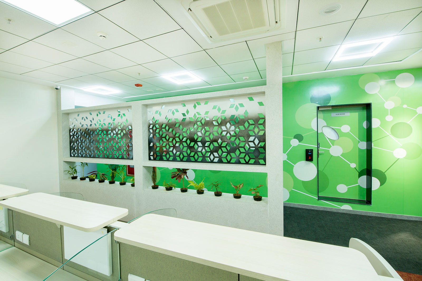 Infocepts Wall Pattern Design