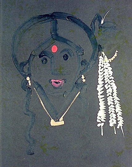 Solo exhibition of Akash Raj Halankar on a collection of paintings on children, at the Nehru Centre Art Gallery, India
