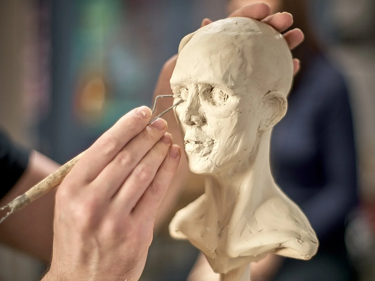 Alterpose Studio, Warsaw - Portrait Sculpting from a Life Model