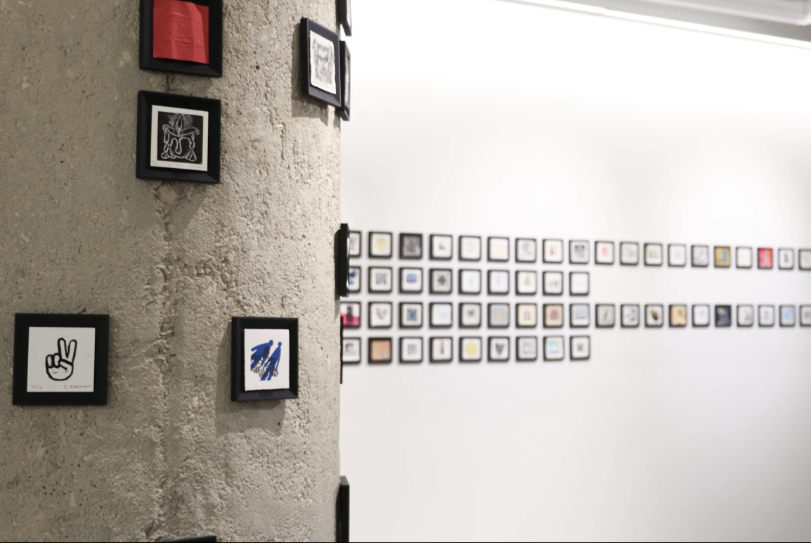 Photo: Installation View, Open Press Project. Sears think[box], Richey Mixon Building, 11201 Cedar Ave, Cleveland, OH 44106, United States.
Duration: 30. October – 5. December 2025.