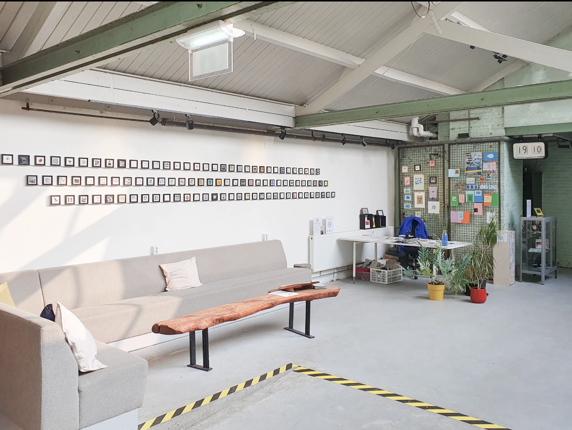 Photo: Installation View, Open Press Project. de gelderlandfabriek, Stationsweg 7, 4101 NG Culemborg, Netherlands. Duration: 07. June – 26. June 2025