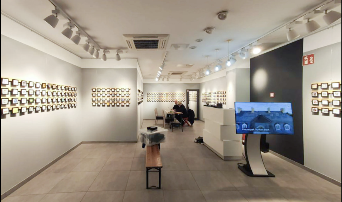 Photo: Installation View, Open Press Project. Popup-Galerie Bottrop, Hansastraße 17, 46236 Bottrop, Germany. Duration: 1. March 2025 – 31. March 2025.