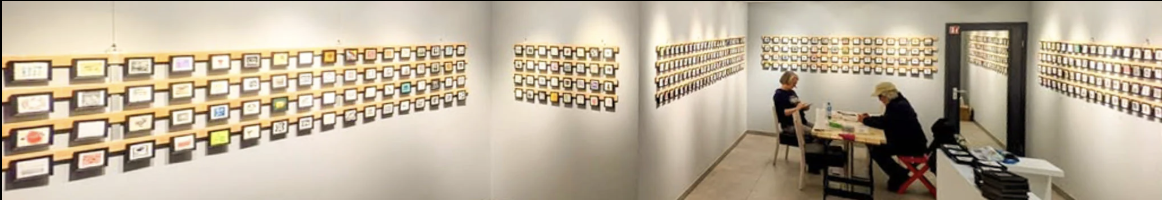 Photo: Installation View, Open Press Project. Popup-Galerie Bottrop, Hansastraße 17, 46236 Bottrop, Germany. Duration: 1. March 2025 – 31. March 2025.