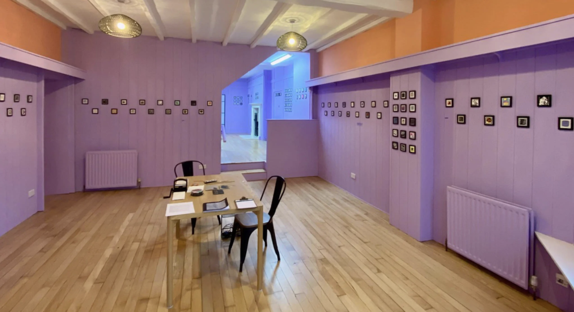 Photo: Installation View, Open Press Project. Jackal Art Space, 30 Hide Hill, Berwick-upon-Tweed, UK. Duration: 12. December – 20. December 2025.