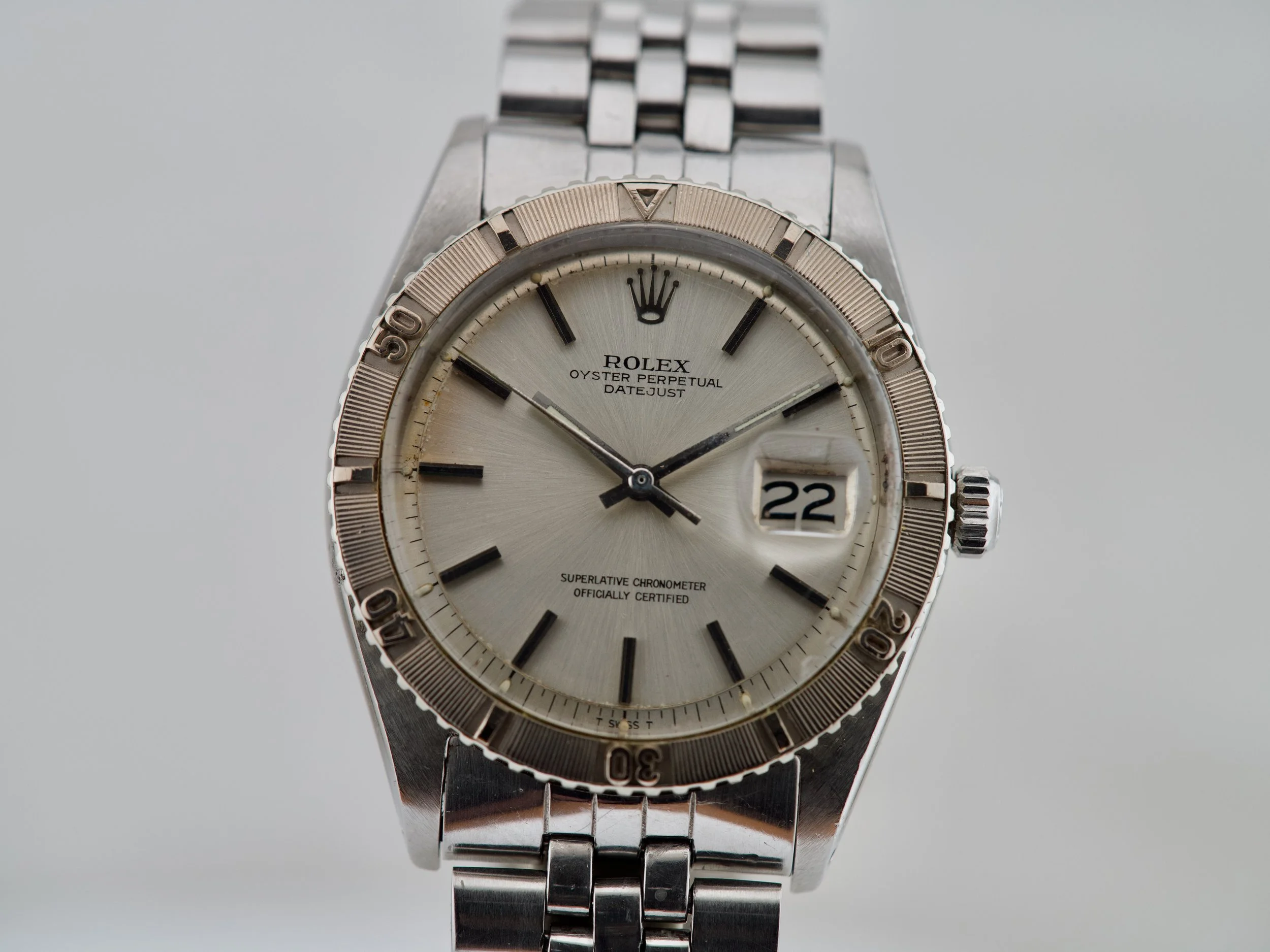 Watch Rolex 1625 Bezel Rolex Datejust Turn-O-Graph 1625 Grey Dial