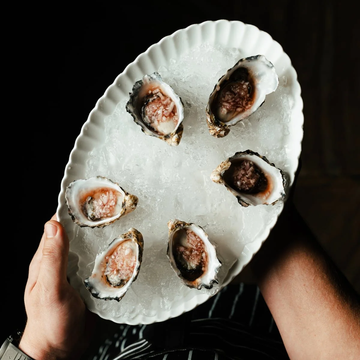 Rockwall Bar and Grill's Oysters Mignonette
