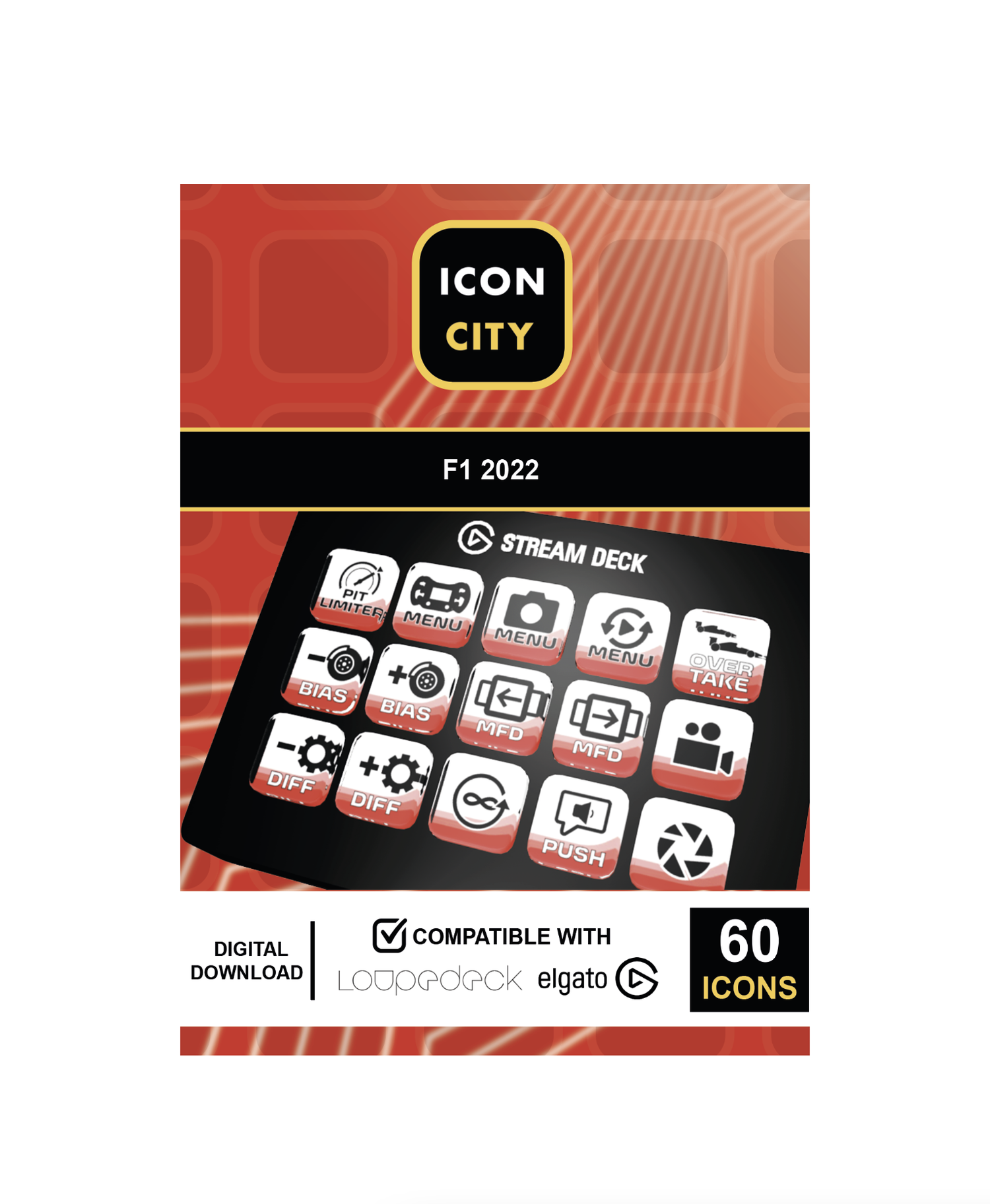 F122 - Formula 1 - 2022 -Stream Deck iCons — iConCity : Stream Deck iCon  Store