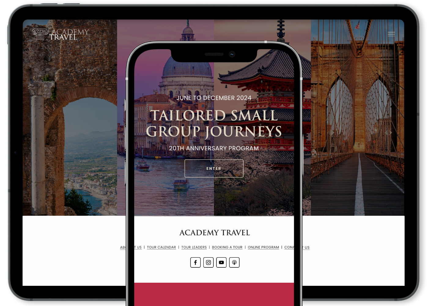 2024 Tour Program Brochure — Academy Travel Tailored Small Group Journeys