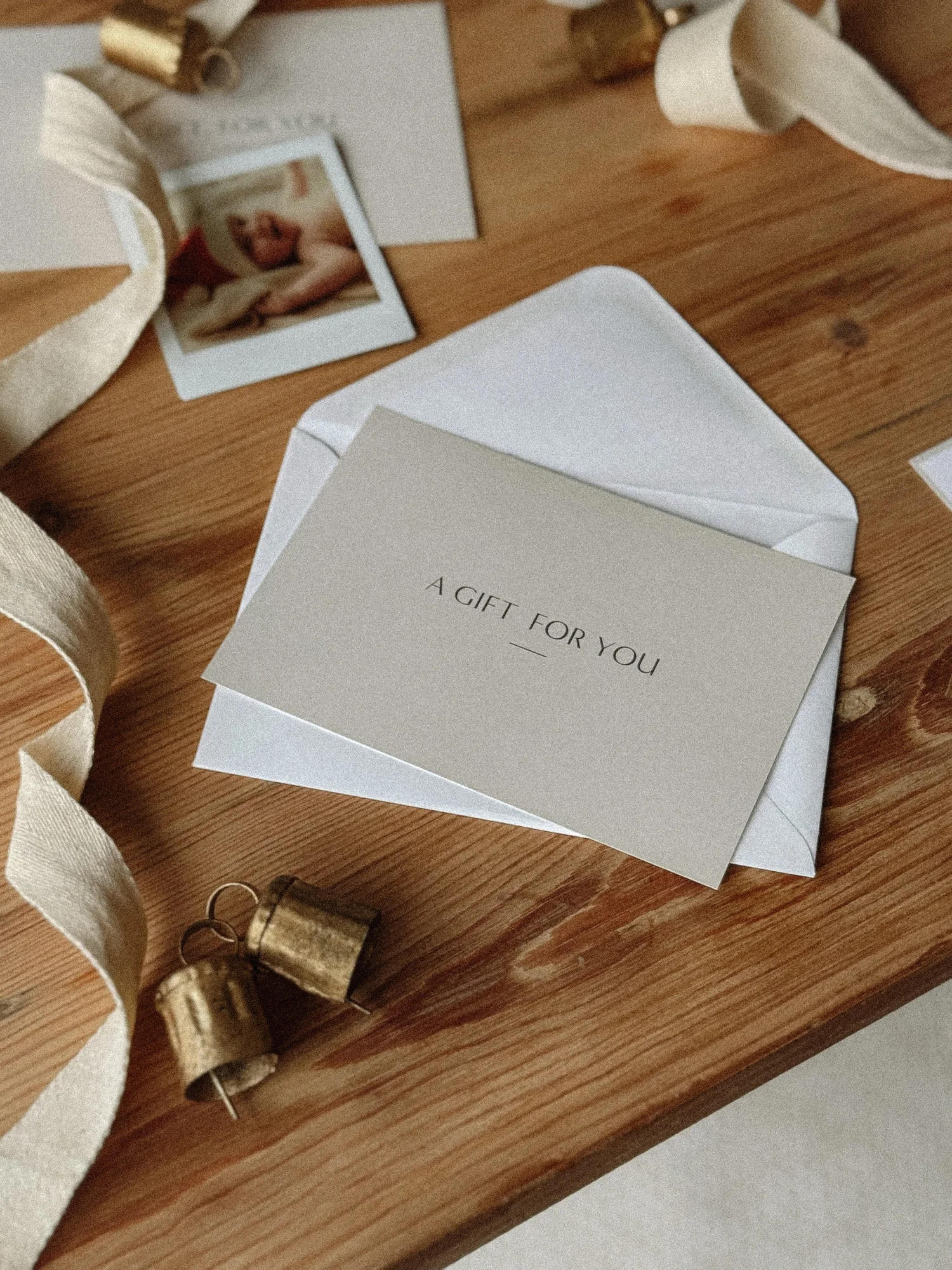Natasha Gush Photography gift voucher and envelope
