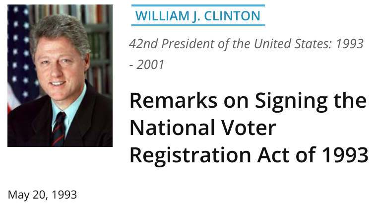 Congress votes today to reverse 1993 law granting voting rights to non-citizens