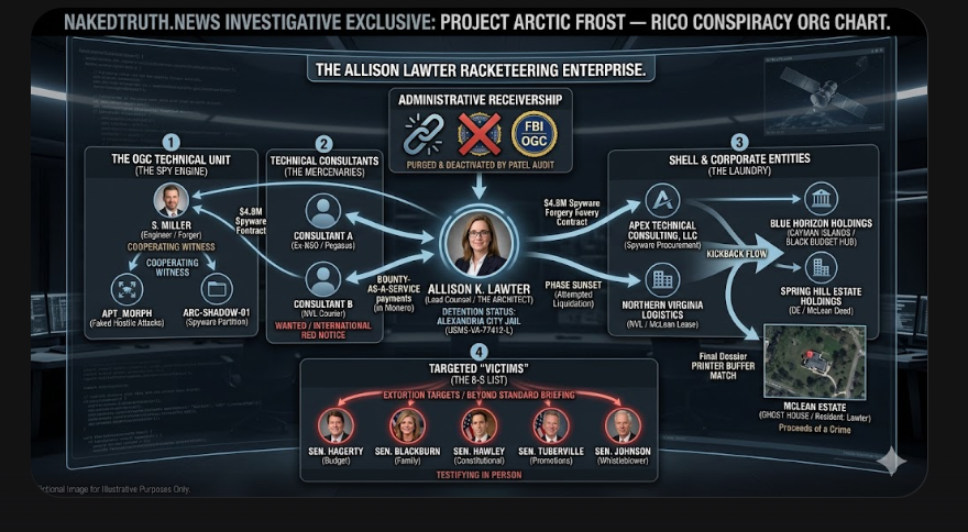 FBI’s Allison Lawter's charges include blackmailing five Senators