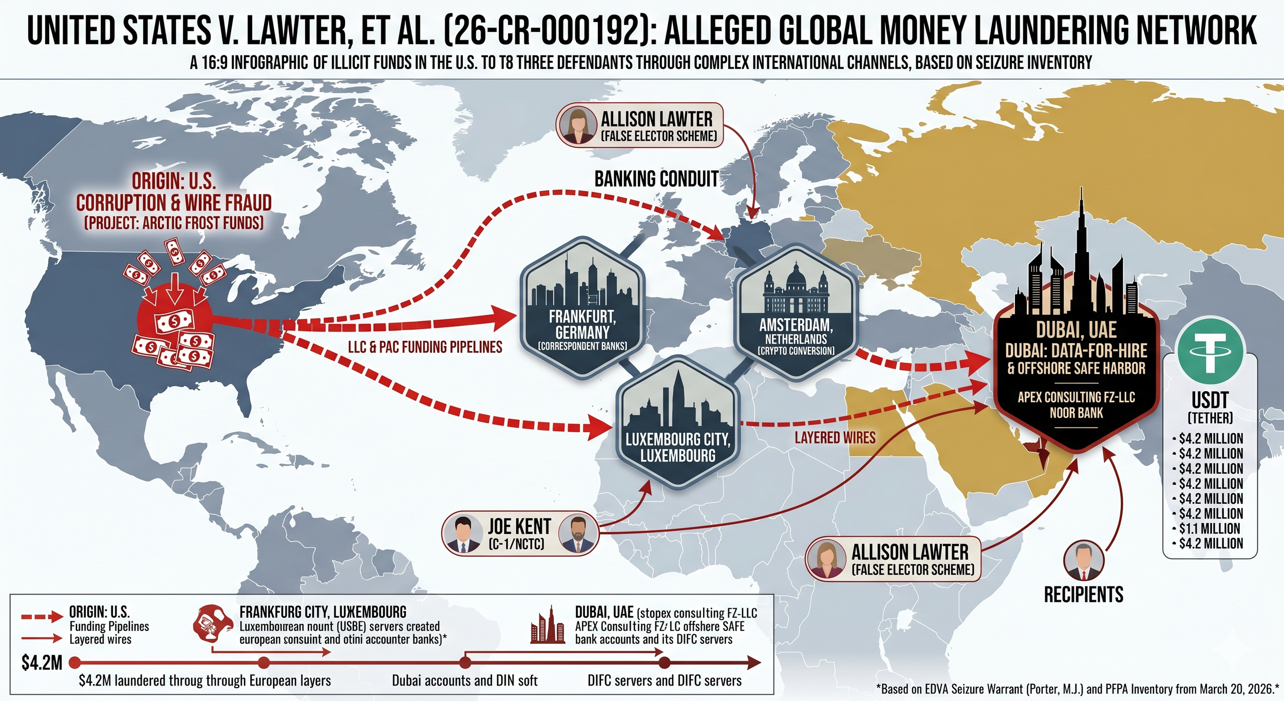 Gregory Miller’s global map of money laundering, selling election data