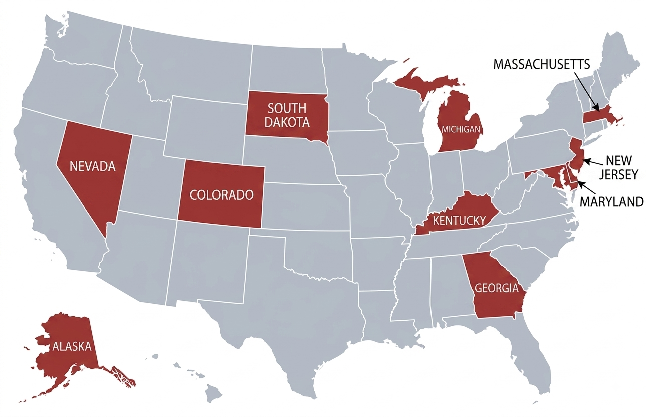 11 states have more registered voters than voting-age citizens
