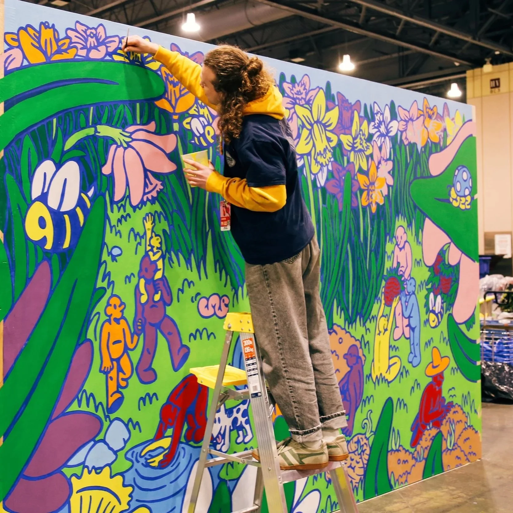 Flower Show Mural 2025 - Mural Arts