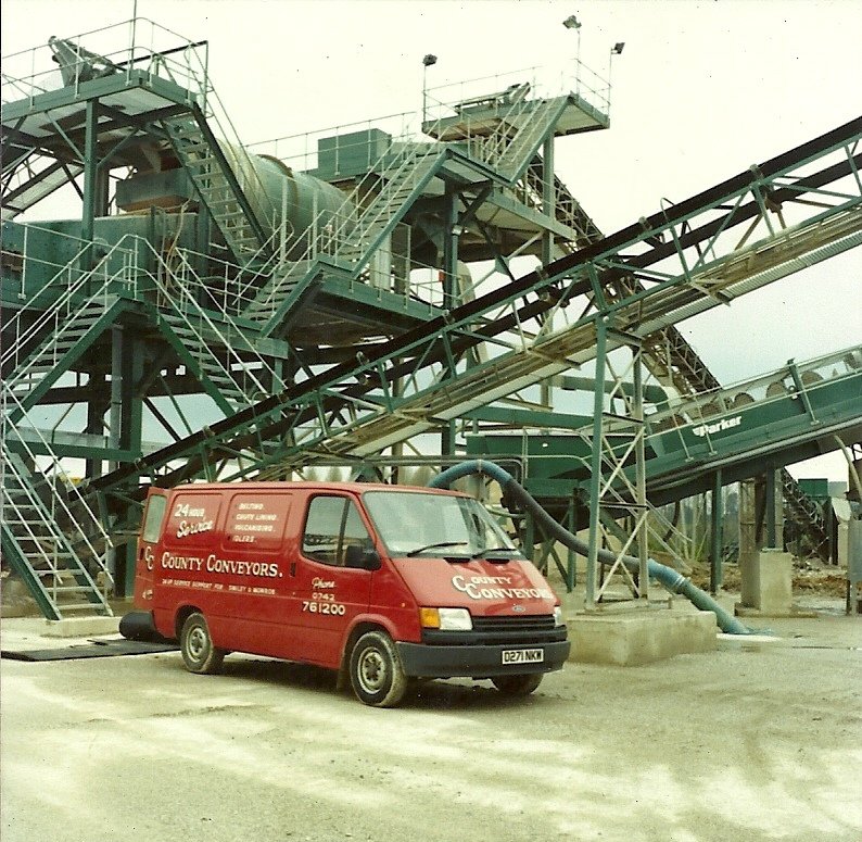 county conveyors 1987 van