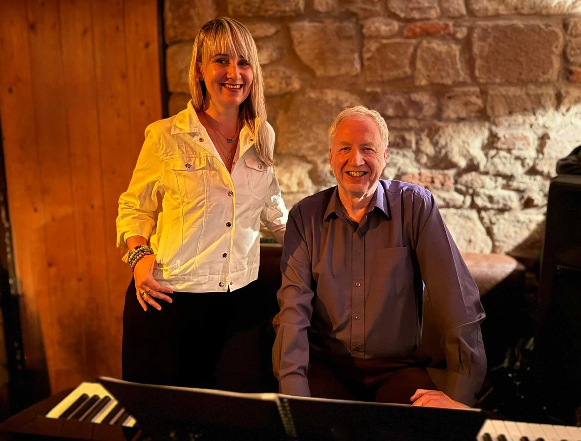 As duo Katz Keys with singer Lee Loumeau