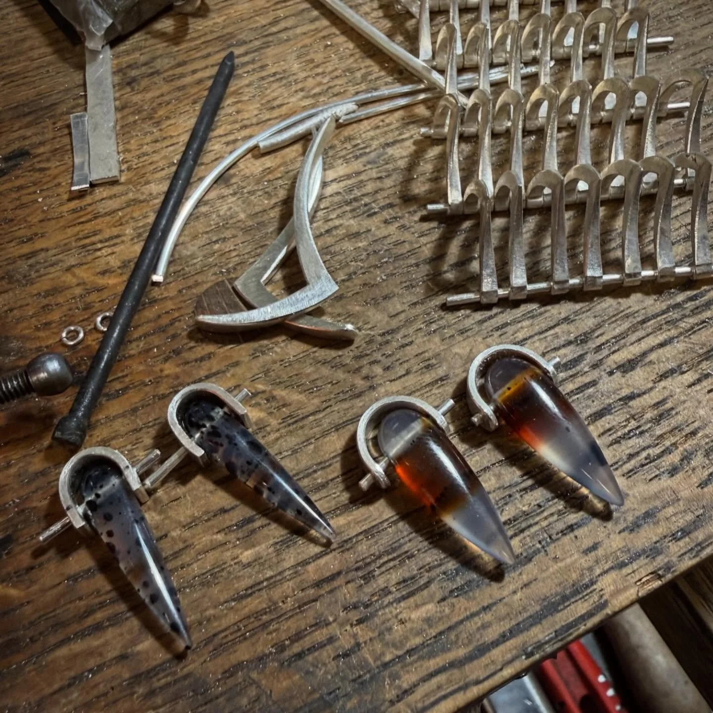 Long days, last minute ideas, but it&rsquo;s all amazing #heard2026 #newfor2026 #jewelry #art #want