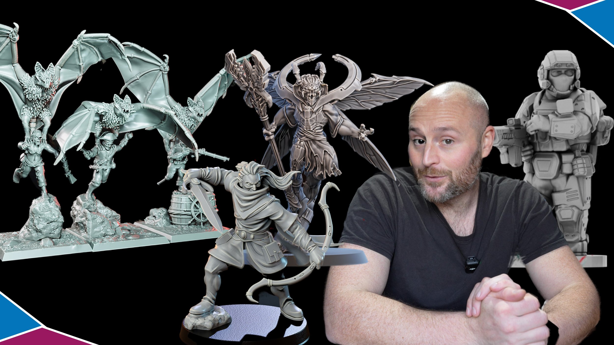 December: Small Tabletop Miniature Creators , Releases, and STL's