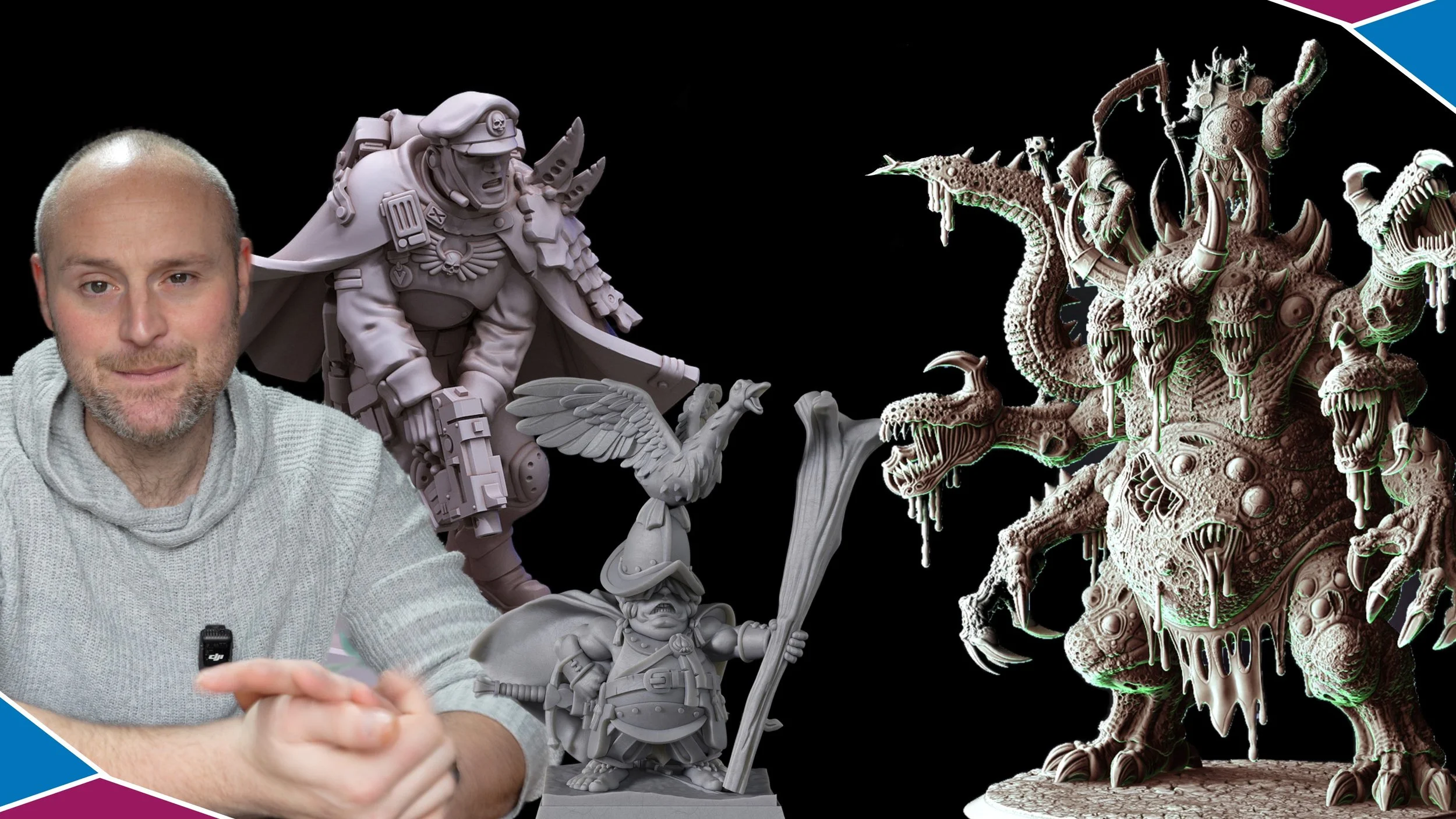 January: My Favourite Tabletop Miniature Creators, Releases, and STL's