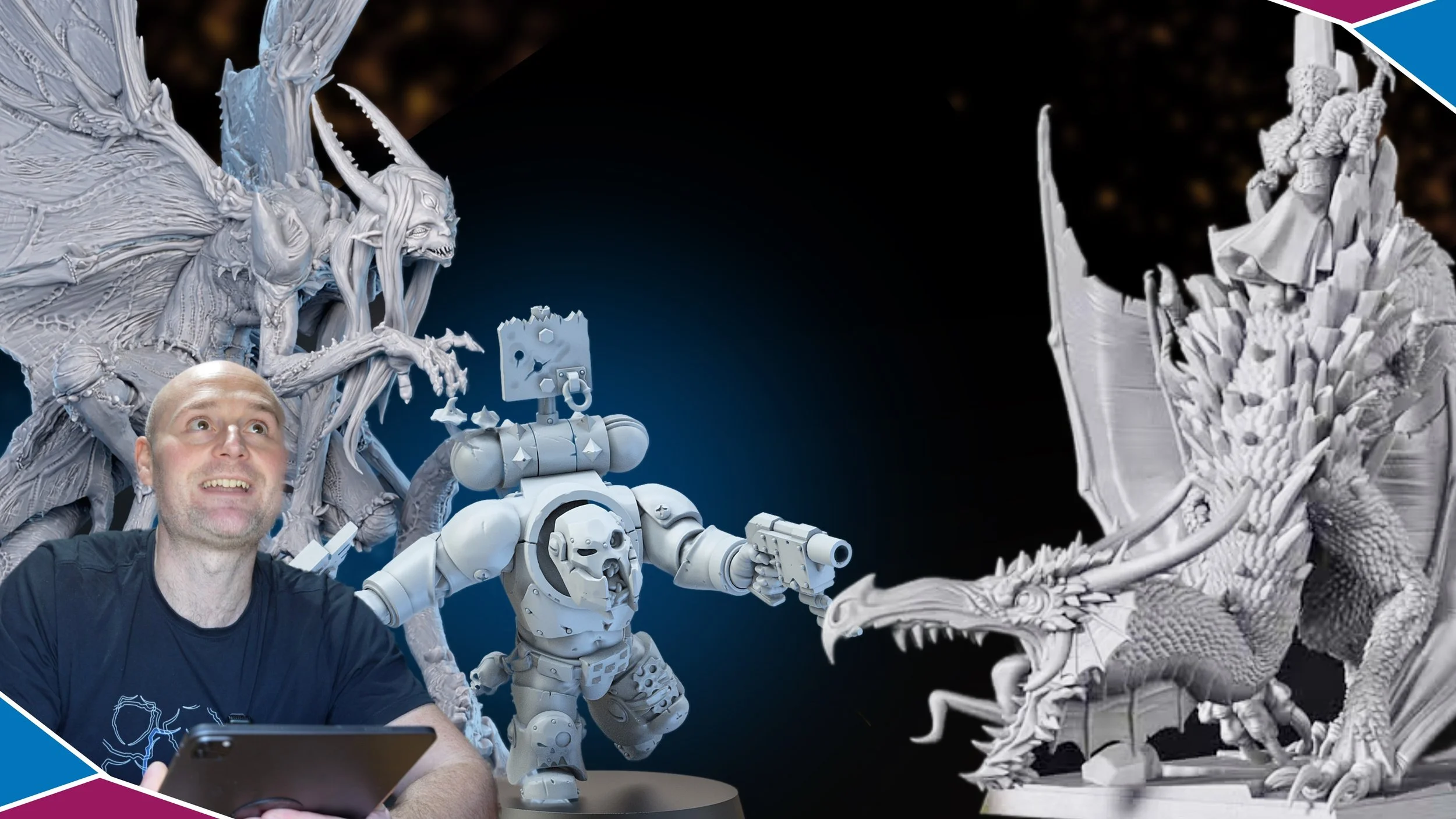 March: My Favourite 3D Printing Tabletop Miniature Creators, Releases, and STL's