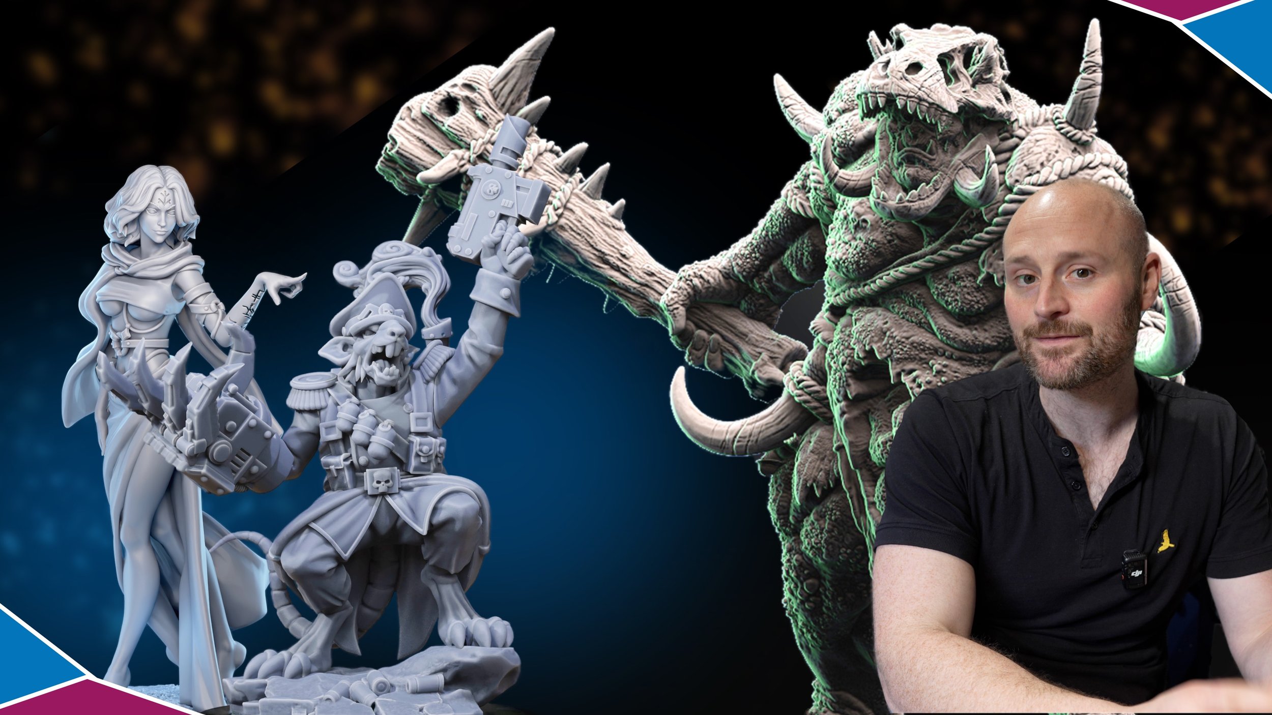 April: My Favourite 3D Printing Tabletop Miniature Creators, Releases, and STL's