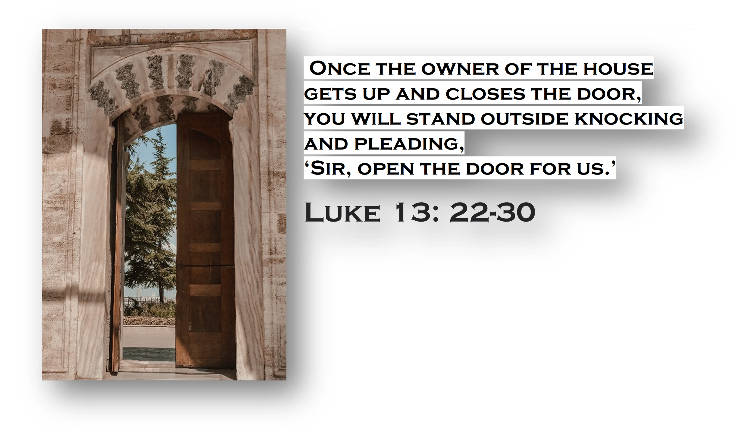 21st Sunday in Ordinary time  Year C