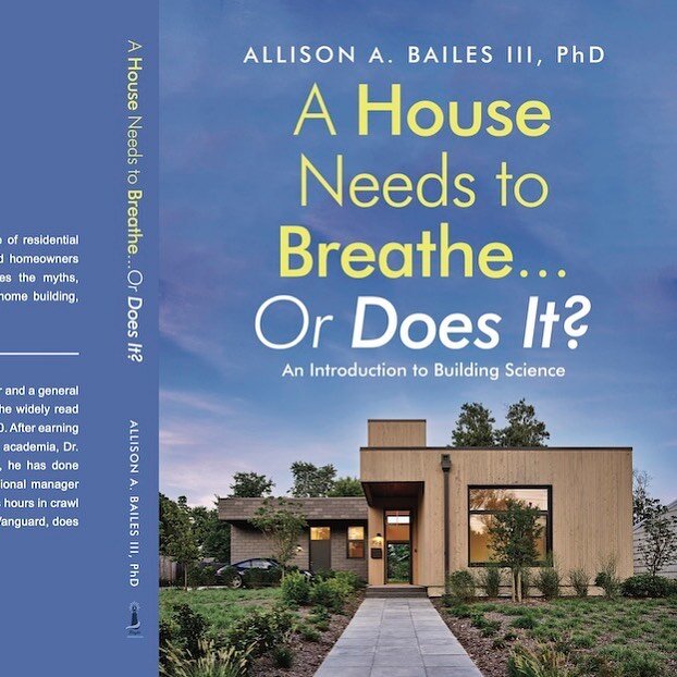 #buildingscience #bookrecommendations by way of @elysianbuild 🔗link in bio for a great YouTube video of Allison Bailes hosted by @greenhomeinstitute