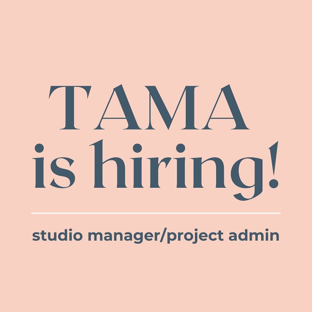 #hiring a studio/project admin 🎉 Making it official, though I&rsquo;ve been chatting this up!  Link in bio! 🔗