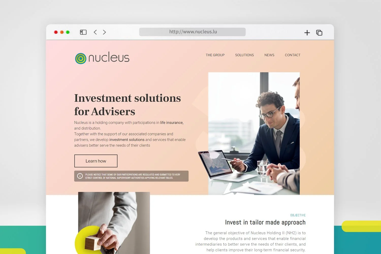 New Nucleus website completed in 2019