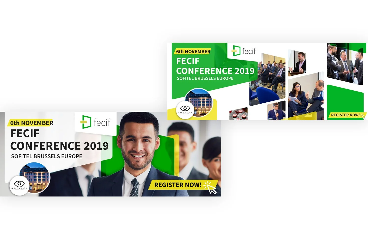 Web banners for 2019 conference
