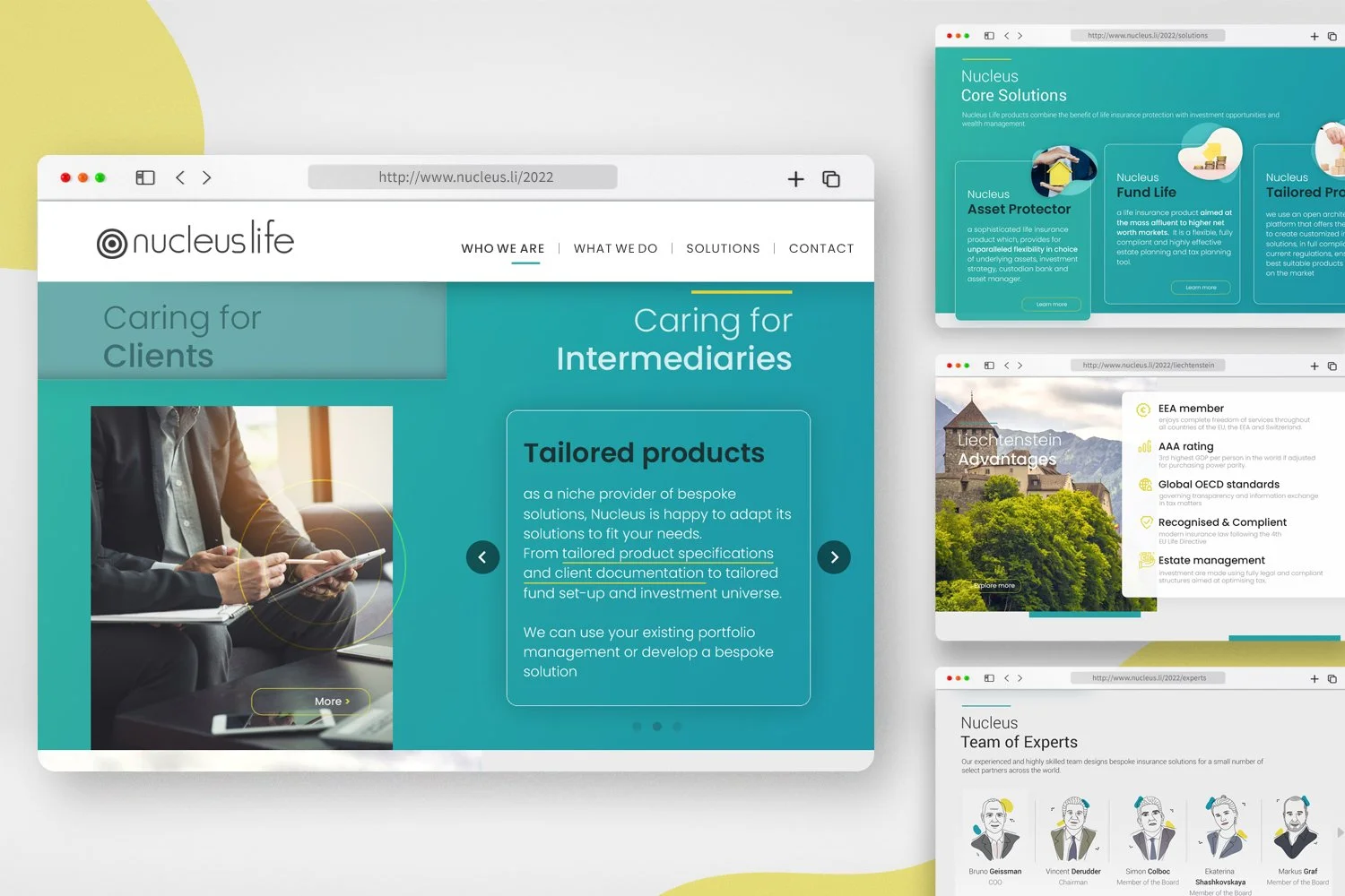 New Nucleus Life website currently under development