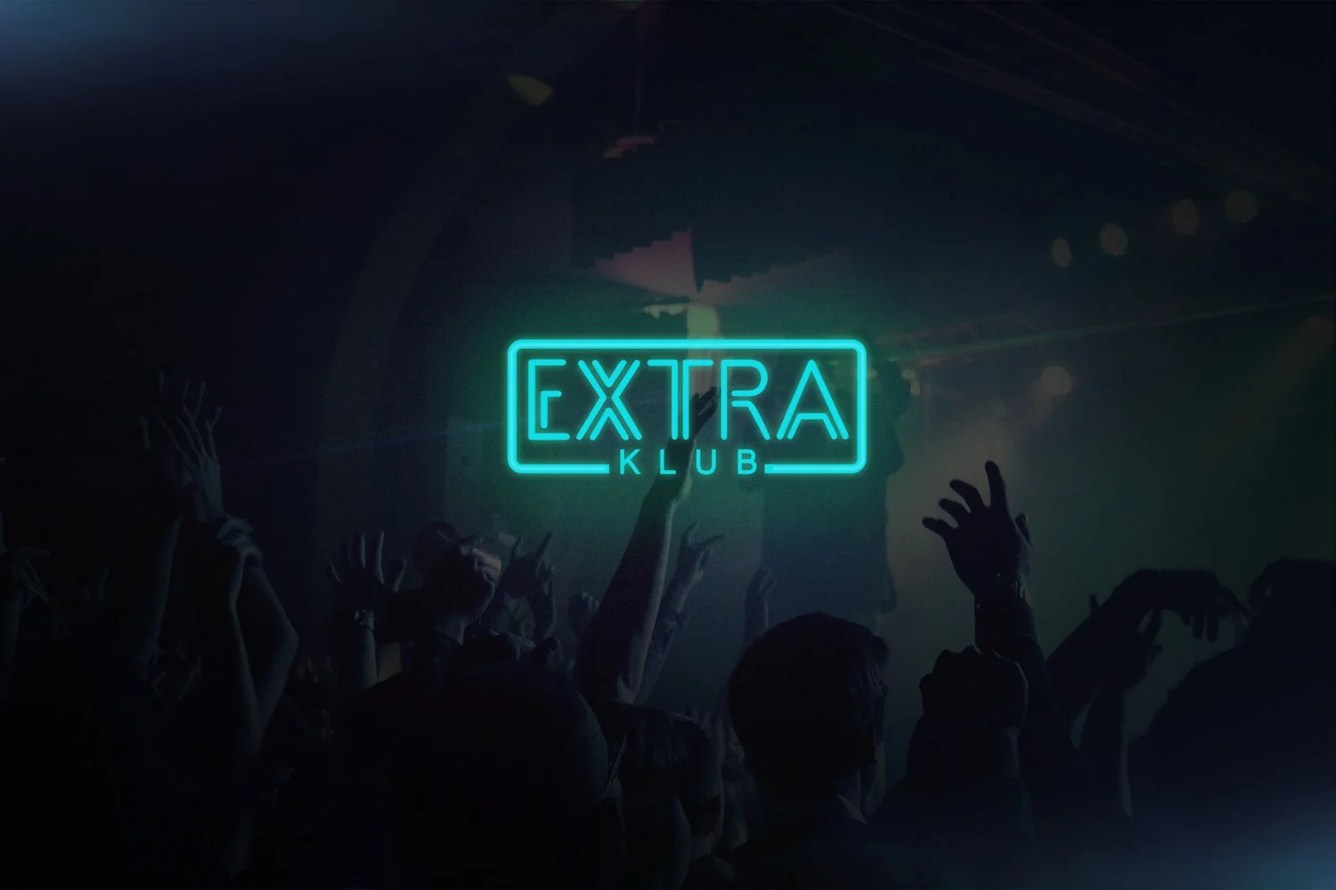 Logo for Extra Klub events organisation. 